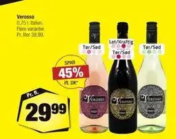 Calle Verosso tilbud