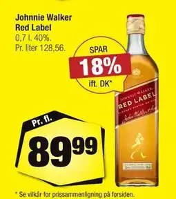 Calle Johnnie Walker Red Label tilbud