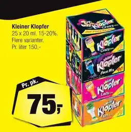 Calle Kleiner Klopfer tilbud