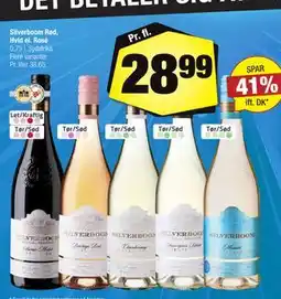 Calle Silverboom Rød, Hvid el. Rosé tilbud