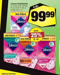 Calle Libresse Dobbeltpakke tilbud