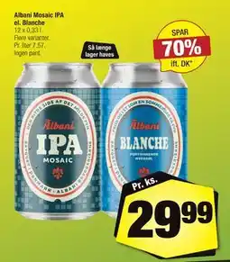 Calle Albani Mosaic IPA el. Blanche tilbud