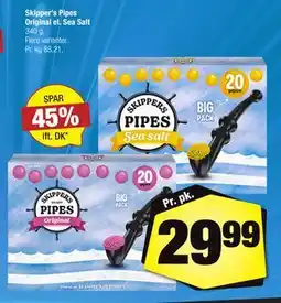 Calle Skipper’s Pipes Original el. Sea Salt tilbud