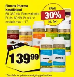 Calle Fitness Pharma Kosttilskud tilbud