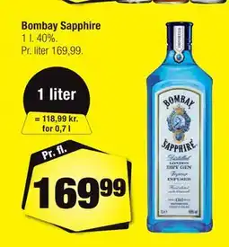 Calle Bombay Sapphire tilbud