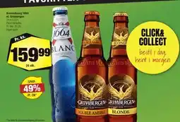 Calle Kronenbourg 1664 el. Grimbergen tilbud