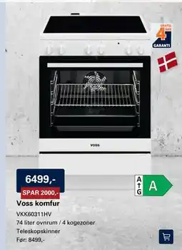 El-Salg Voss komfur tilbud