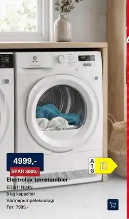 El-Salg Electrolux tørretumbler tilbud