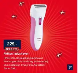 El-Salg Philips ladyshaver tilbud