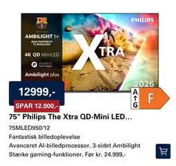 El-Salg 75 Philips The Xtra QD-Mini LED… tilbud