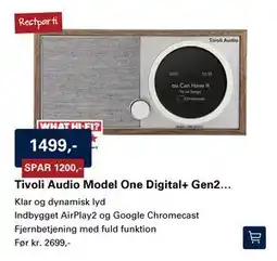 El-Salg Tivoli Audio Model One Digital+ Gen2… tilbud