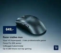 El-Salg Razer trådløs mus tilbud