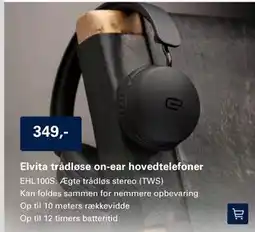 El-Salg Elvita trådløse on-ear hovedtelefoner tilbud