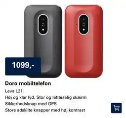 El-Salg Doro mobiltelefon tilbud