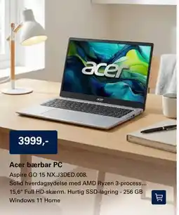 El-Salg Acer bærbar PC tilbud