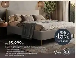 SENG VIVA NORDIC SENGERAMME MED OPBEVARING tilbud