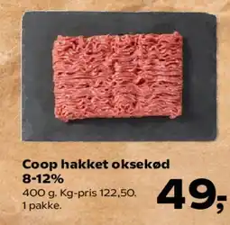 Kvickly Coop hakket oksekød tilbud