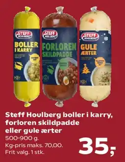 Kvickly Steff Houlberg boller / færdigretter tilbud