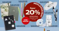 Kvickly Kontorartikler / notesbøger tilbud