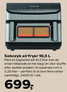 Kvickly Sobczyk airfryer 10,5 L tilbud