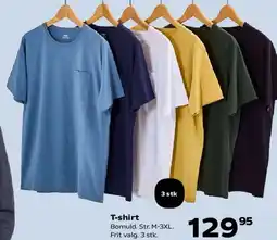 Kvickly T-shirt (3 stk.) tilbud