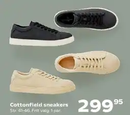 Kvickly Cottonfield sneakers tilbud