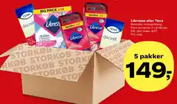 Kvickly Libresse eller Tena tilbud