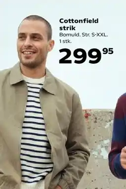 Kvickly Cottonfield strik tilbud