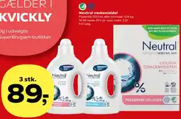 Kvickly Neutral vaskemiddel tilbud