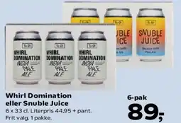 Kvickly EGO sodavand 6-pak tilbud