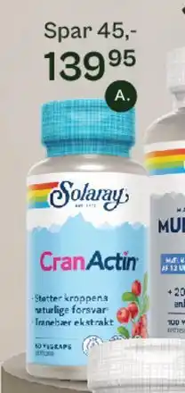 Helsam Solaray CranActin tilbud