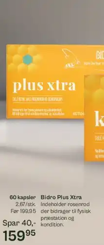 Helsam Bidro Plus Xtra tilbud