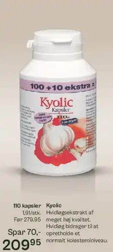 Helsam Kyolic tilbud