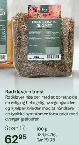 Helsam Rødkloverblomst tilbud