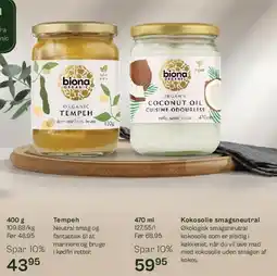 Helsam Tempeh / Coconut Oil tilbud