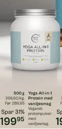 Helsam Yoga All-In-1 Protein tilbud