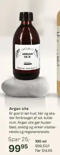 Helsam Argan olie tilbud