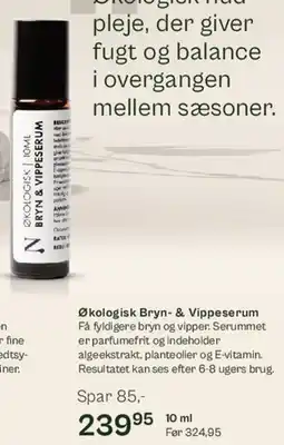 Helsam Økologisk Bryn- & Vippeserum tilbud