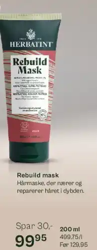 Helsam Rebuild Mask tilbud