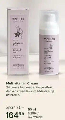 Multivitamin Cream