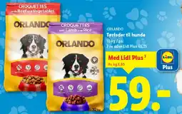 Lidl Orlando tørfoder til hunde (10 kg) tilbud