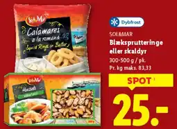 Lidl Blæksprutteringe / Calamares tilbud