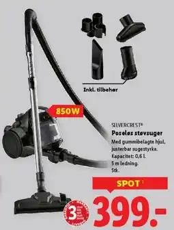 Lidl SILVERCREST poseløs støvsuger tilbud