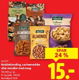 Lidl Alesto nødder tilbud