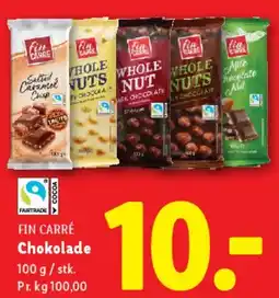 Lidl Fin Carré Chokolade tilbud
