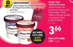 Citti Häagen-Dasz Premium Eiscreme tilbud