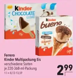 Citti Ferrero Kinder Multipackung Eis tilbud
