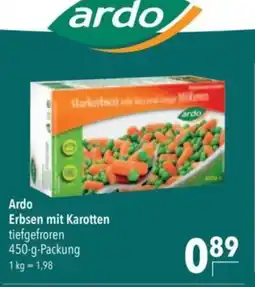 Citti Ardo Erbsen mit Karotten tilbud
