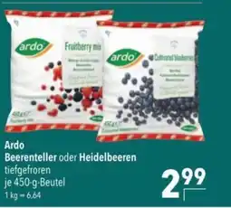 Citti Ardo Beerenteller oder Heidelbeeren tilbud