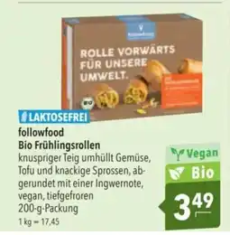 Citti Followfood Bio Frühlingsrollen tilbud